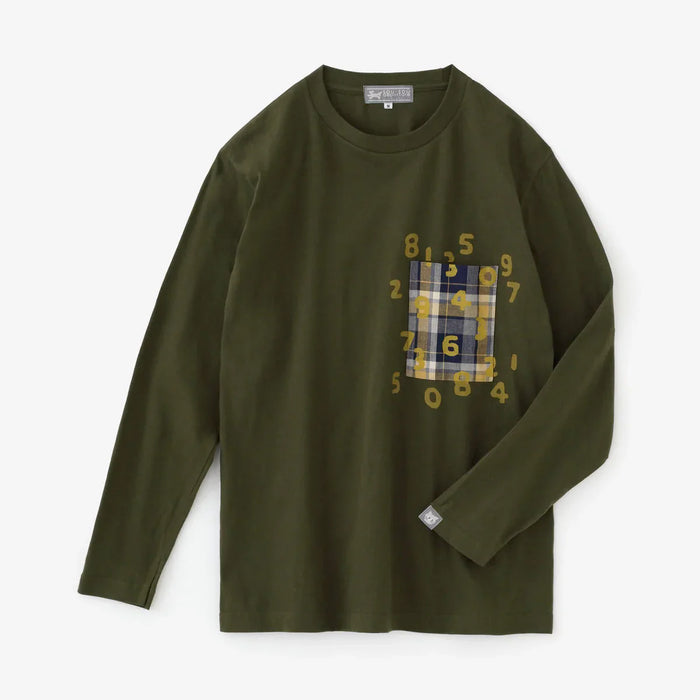 長袖 ポケットTシャツ