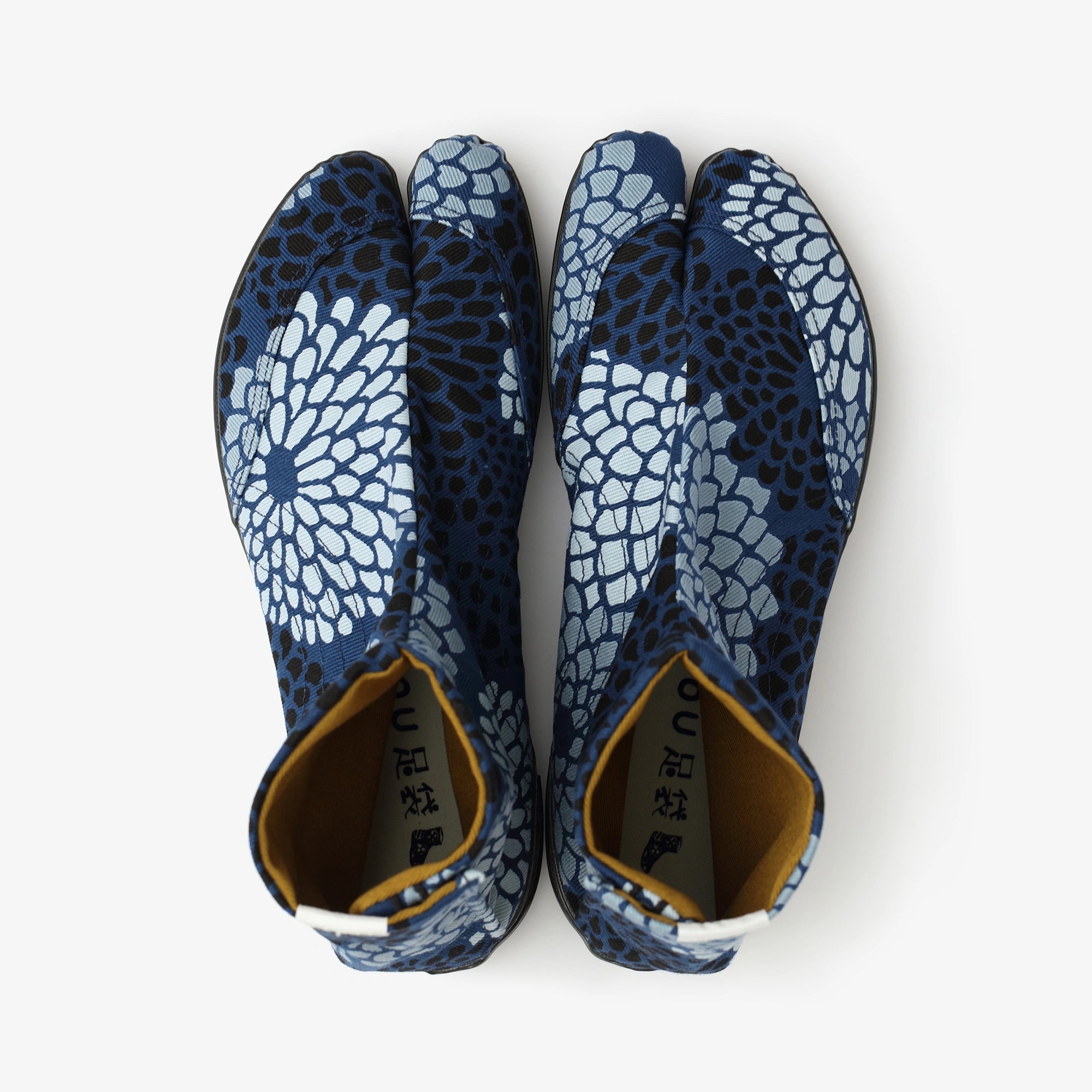 Festival Split Toe Tabi Shoes / Chrysanthemum