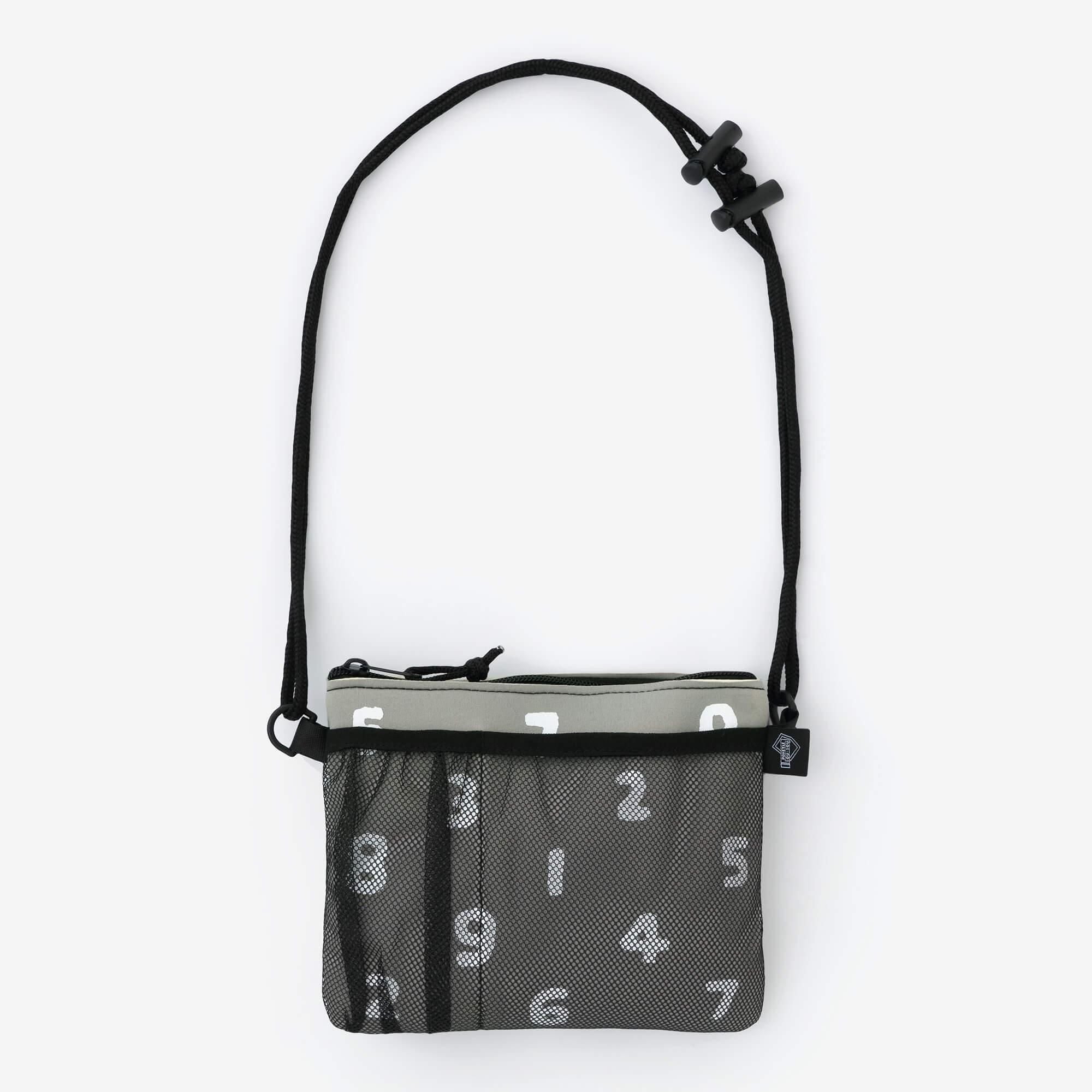 SOU・SOU×POKETLE ポケトル専用 メッシュサコッシュ／ライトグレー