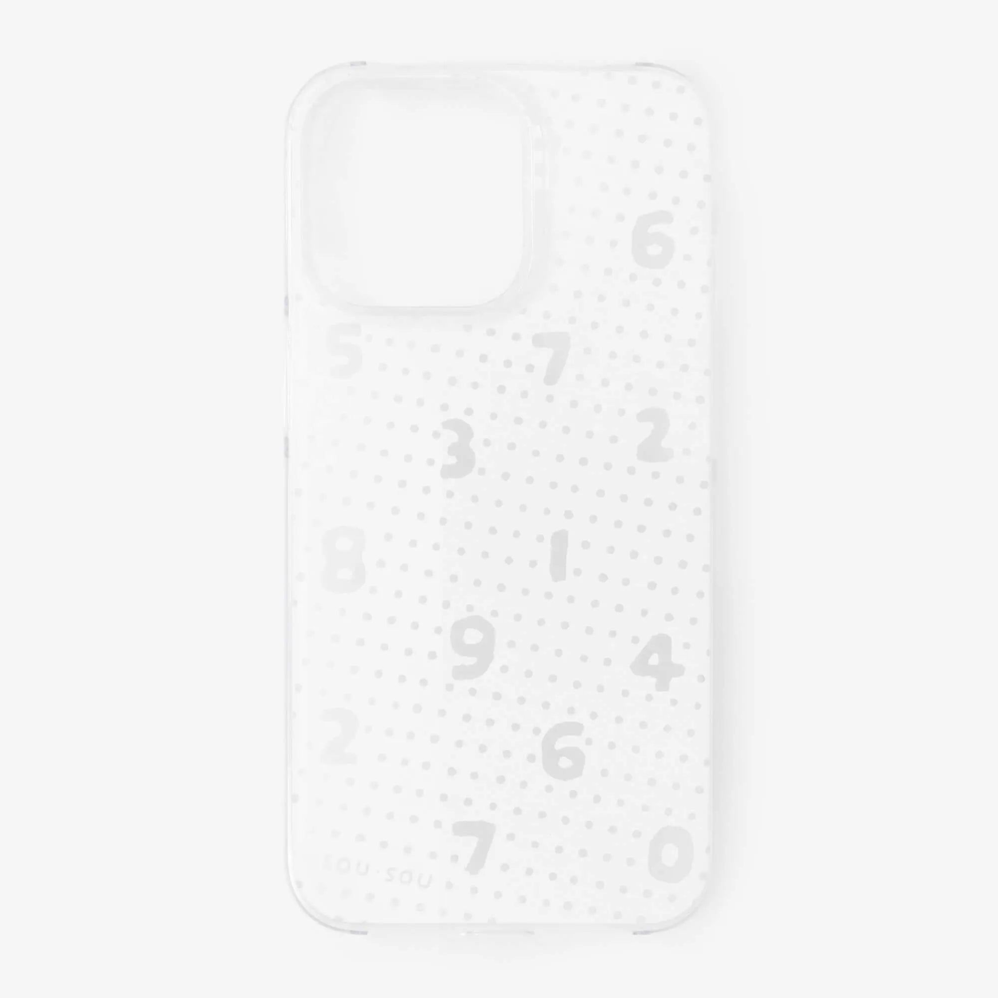 iPhone_13_Pro Textile Cover／Clear・SO-SU-U In The Fog