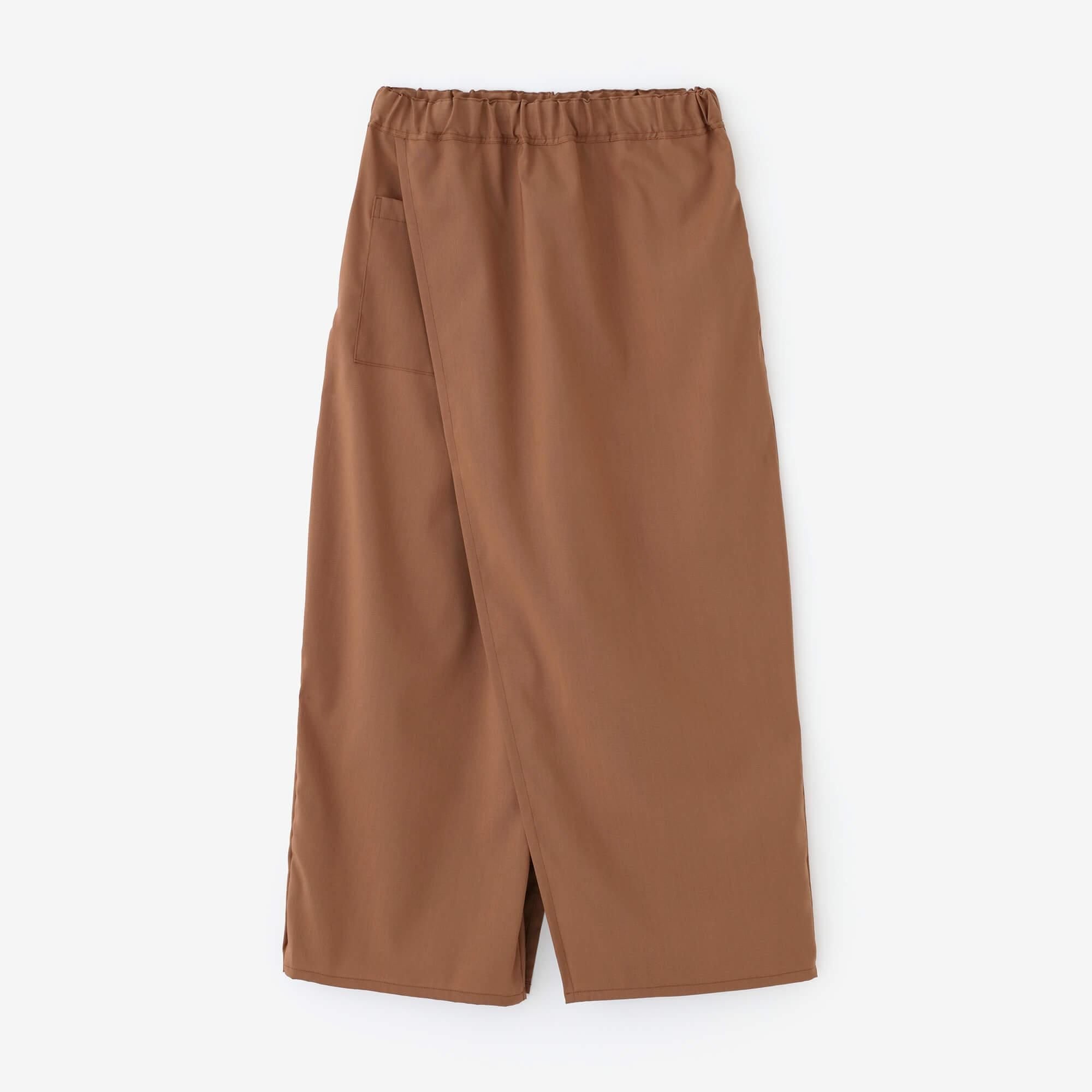 伸（しん） 麻混 筒下（つつした）／柿茶色（かきちゃいろ）▲