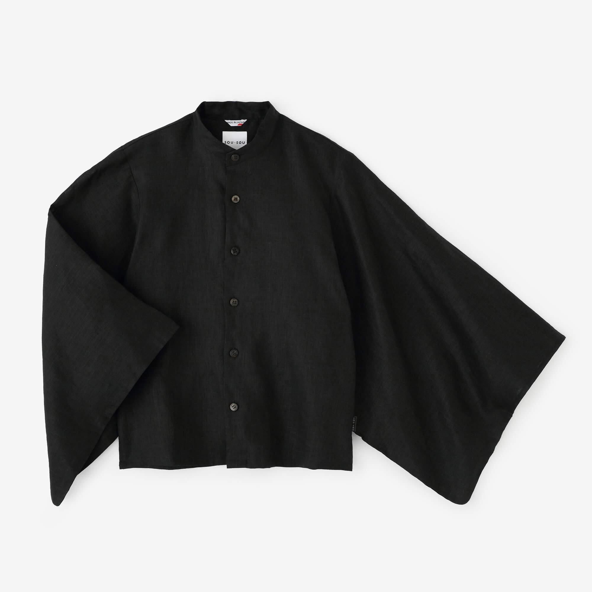 麻 草衣（そうい） 上（うえ）／濡羽色（ぬればいろ）