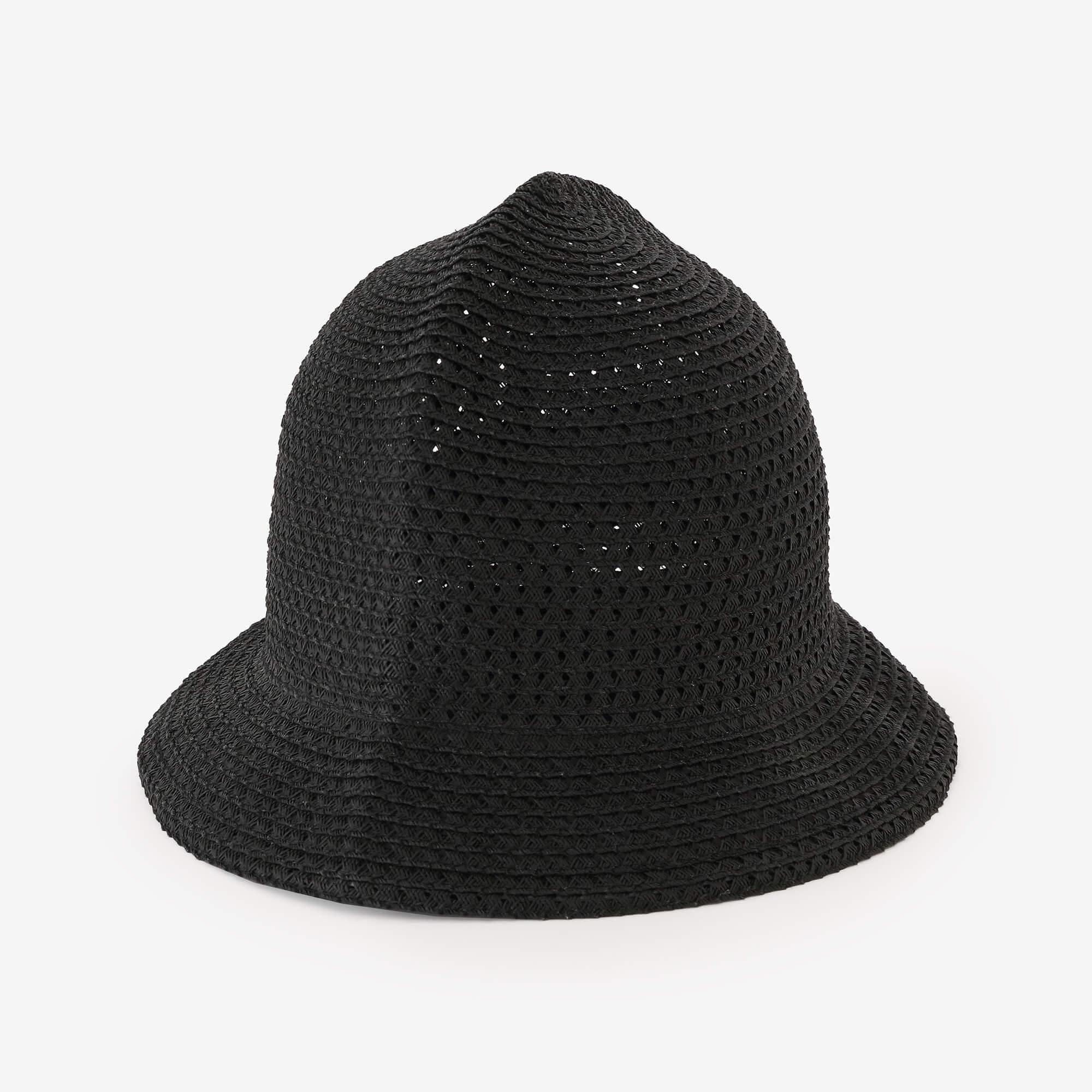 菱目編（ひしめあみ） 尾張笠（おわりがさ）／濡羽色（ぬればいろ）