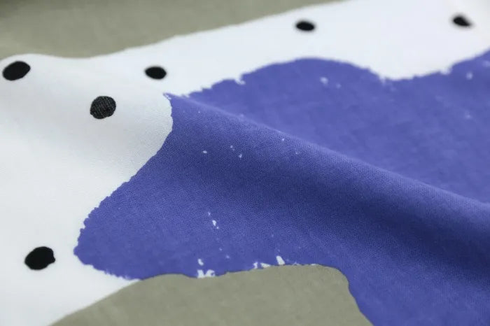 伊勢木綿 textile手ぬぐい／雲間（くもま）がくれ