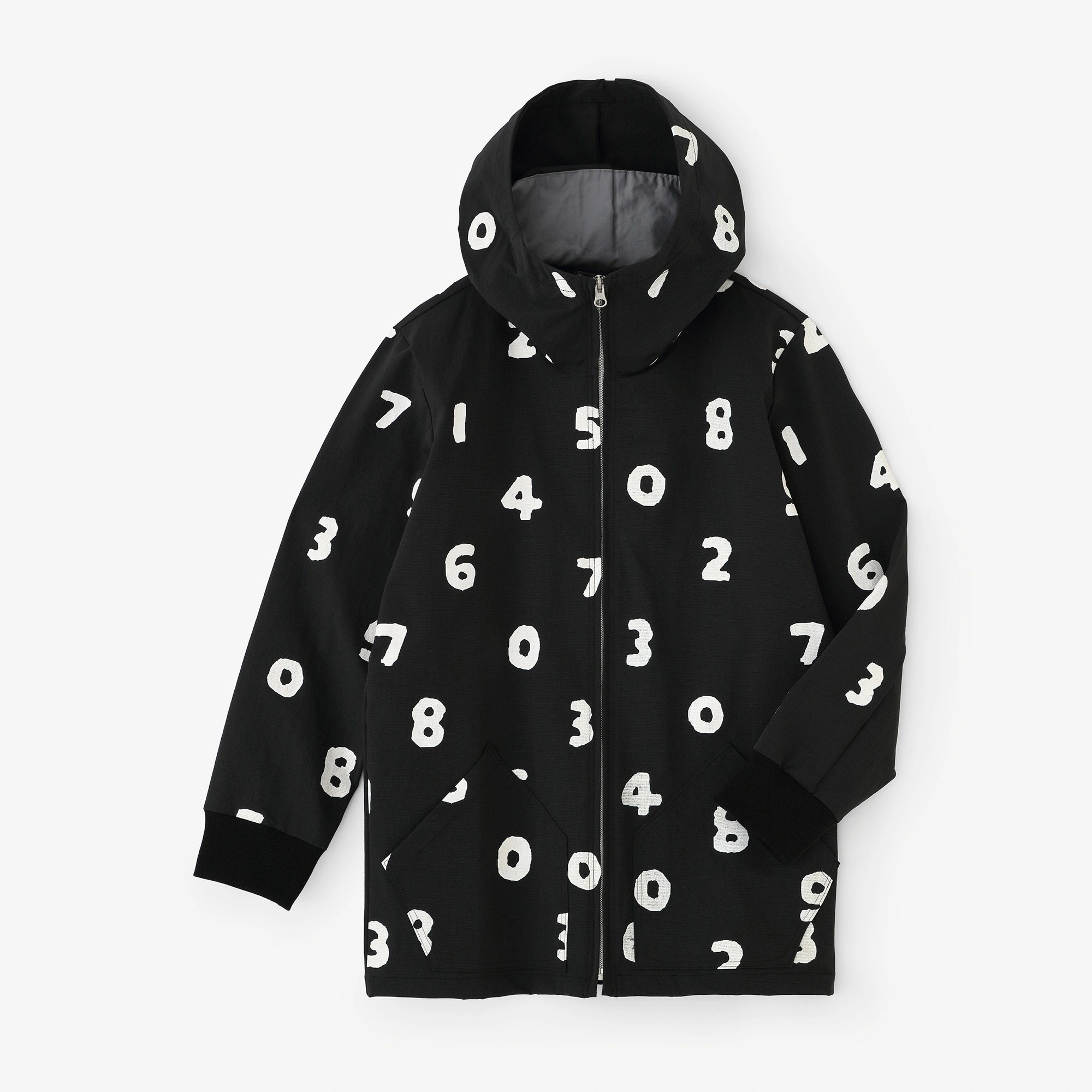 グログランストレッチ BIKEパーカー／SO-SU-U ブラック