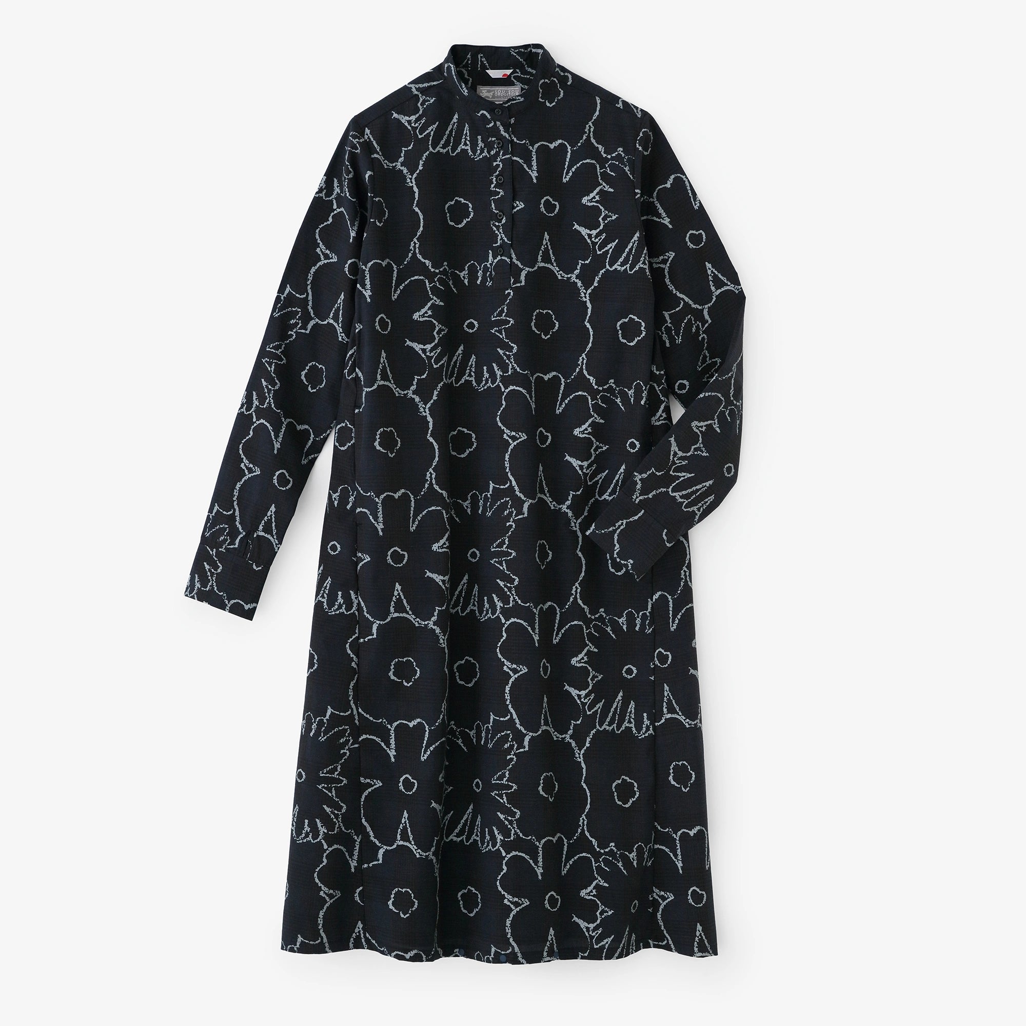 メランジチェック H.N.BIKEワンピース／おおらからくがき