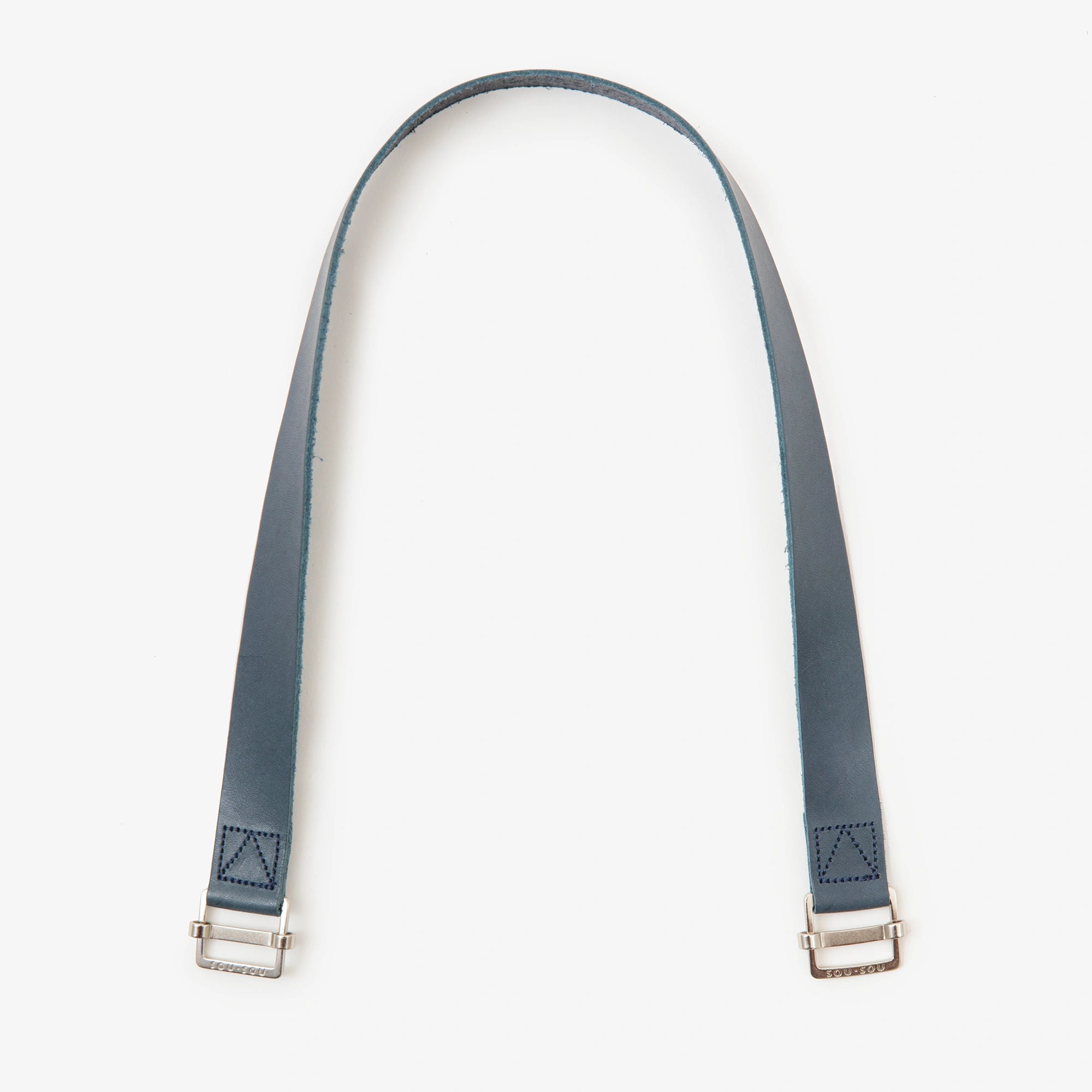 Leather Handle Long / Deep Indigo