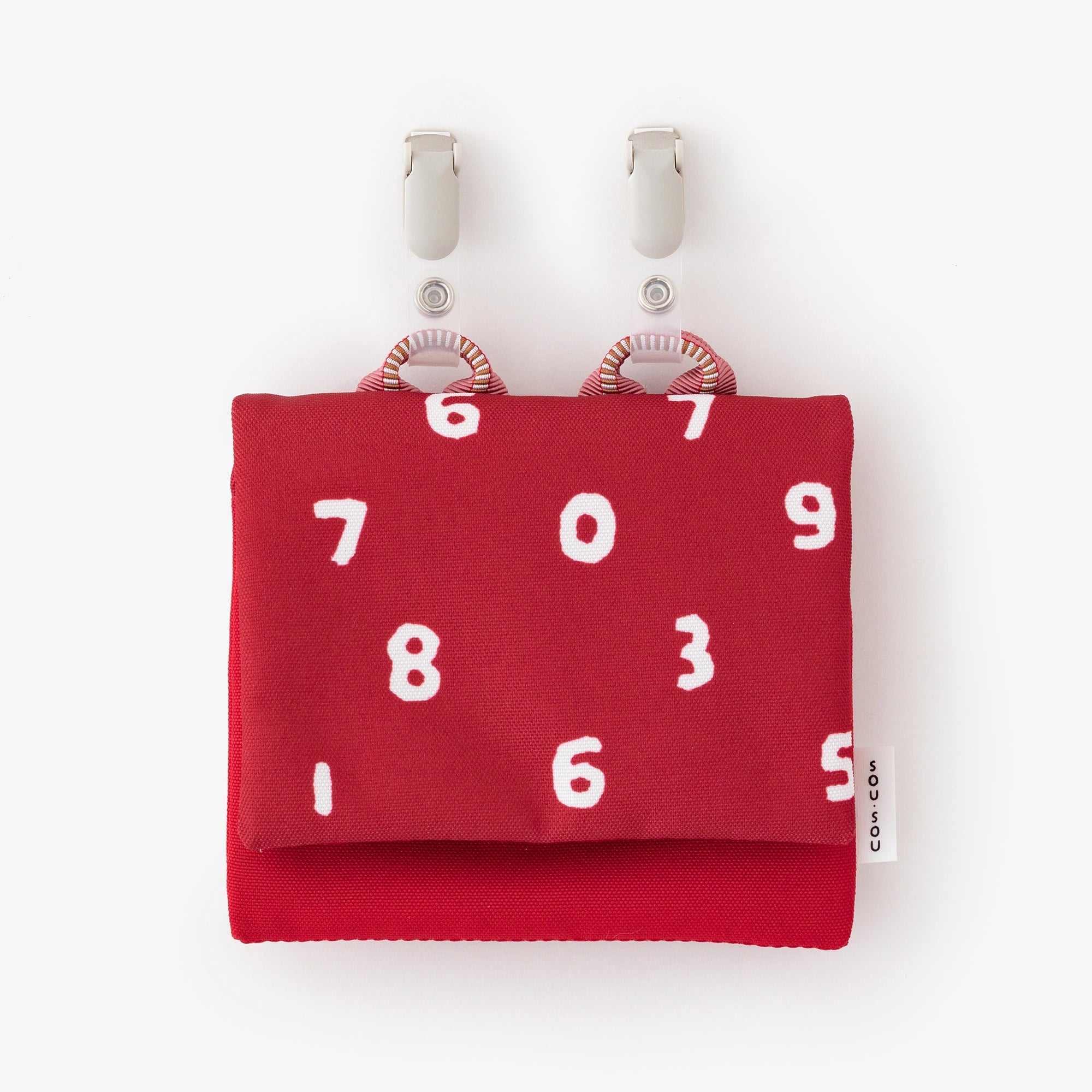 ● 클립 포켓/SO-SU-U 빨간색