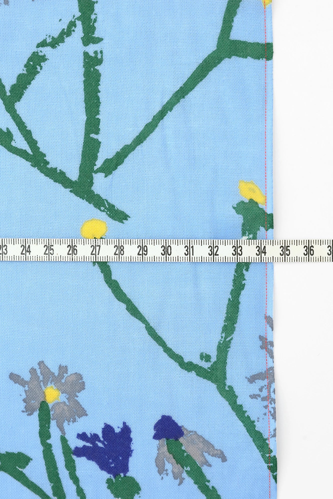 Nach Gewicht verkaufte Textilien (Ise-Baumwolle Tenugui)/SO-SU-UFünf Elemente (Gogyo) Feuer (hi) <50cm>