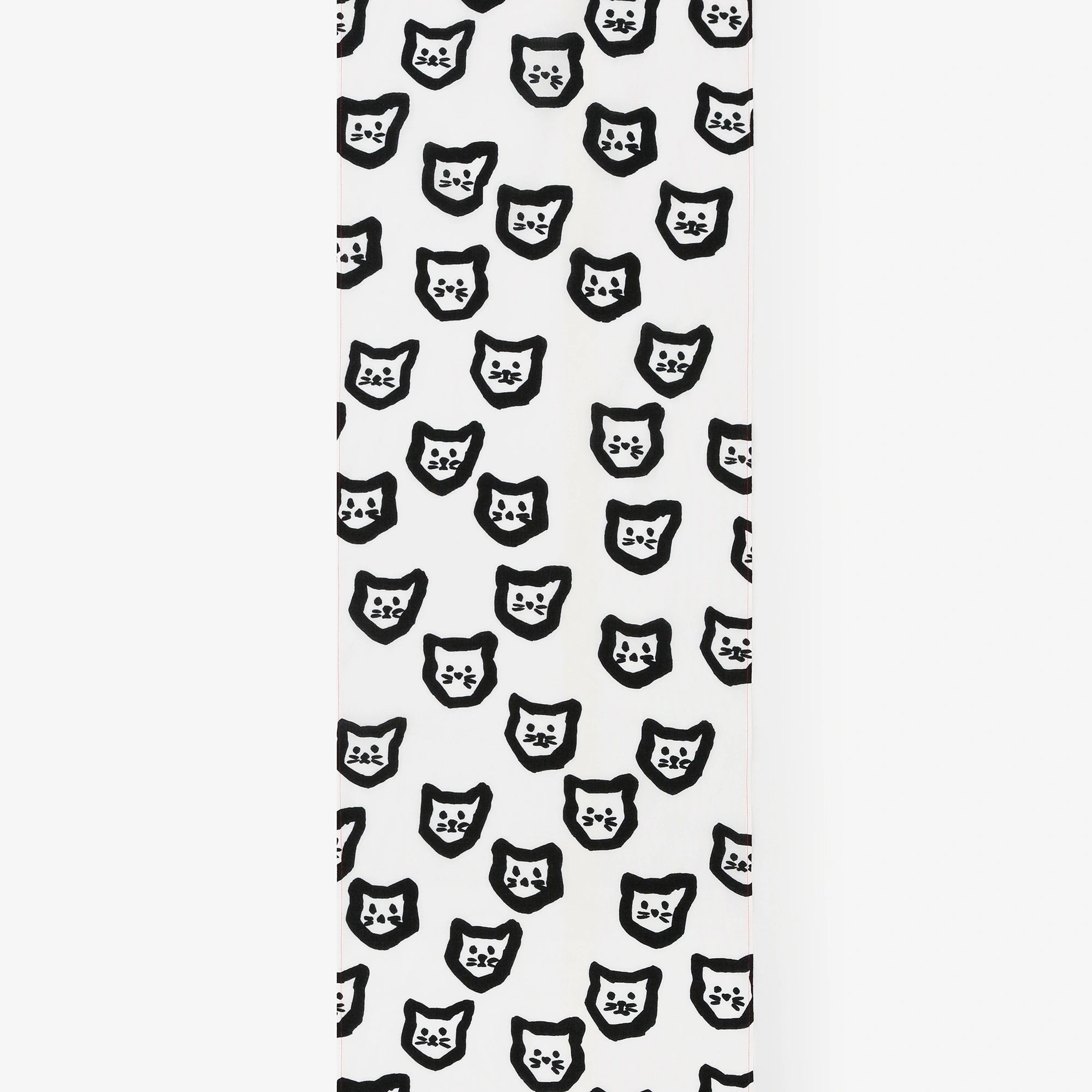 テキスタイル計り売り （伊勢木綿 手ぬぐい）／コネコまばら＜50cm＞