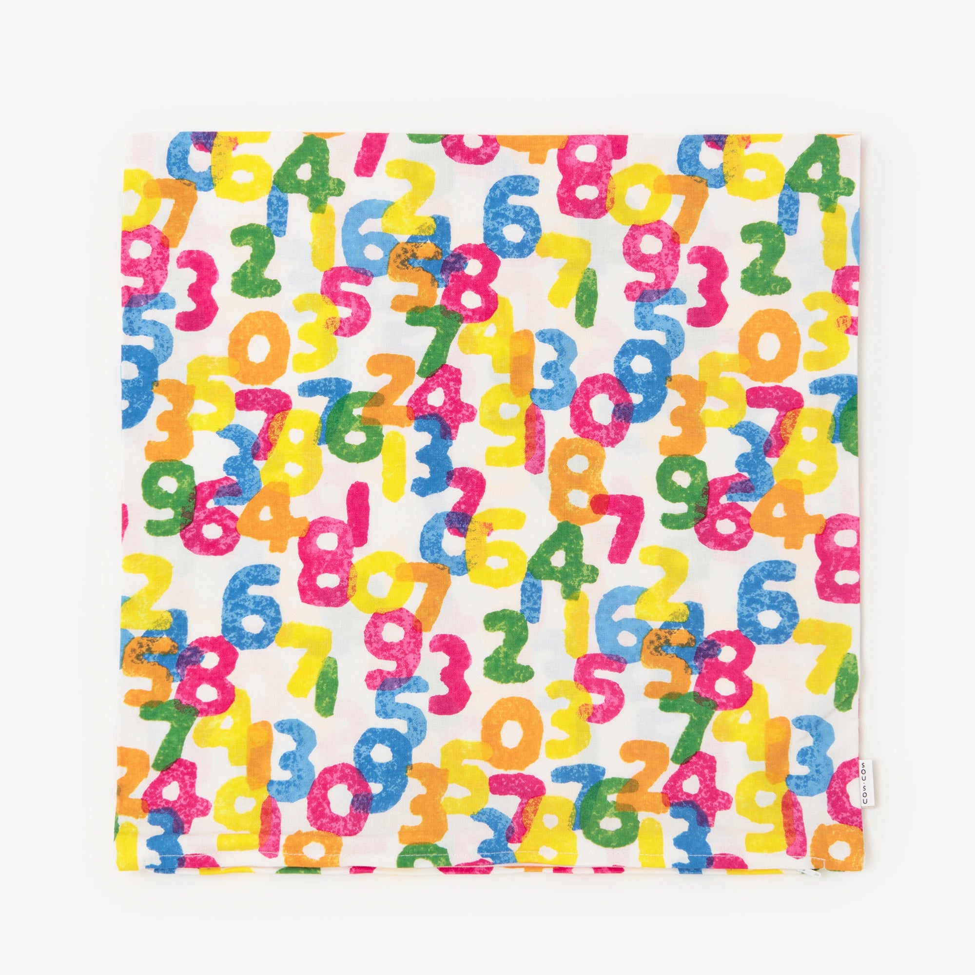 【6周後發送】21號平織棉 坐墊套／SO-SU-U十數 繽紛