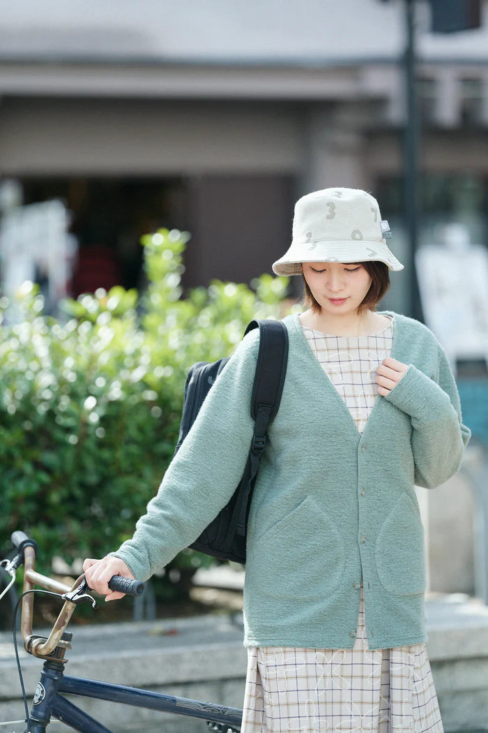 L/S-Cardigan mit V-Ausschnitt