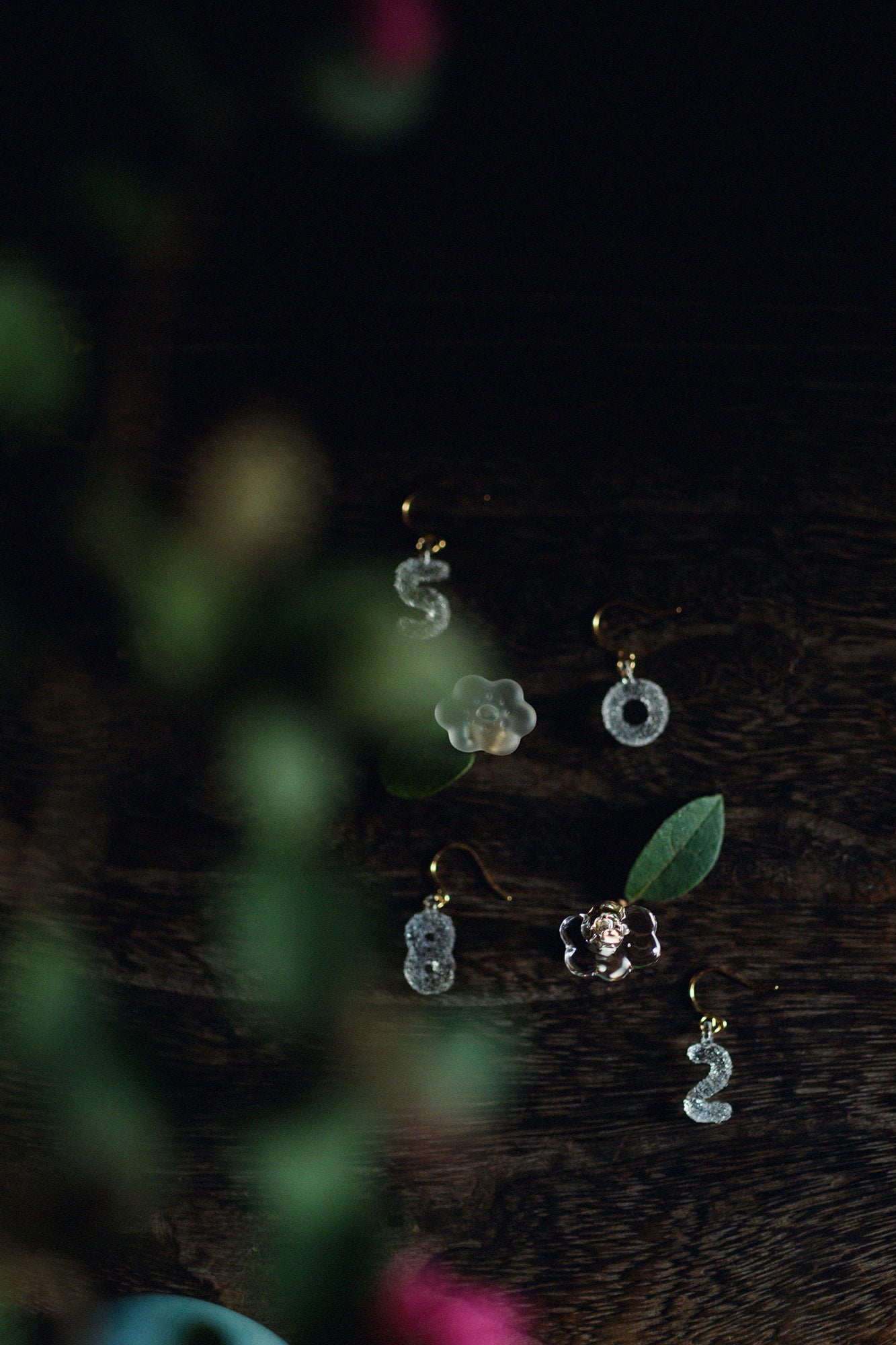 SOU・SOU×HARIO Lampwork Factory ピアス・イヤリング（片耳）／SO-SU-U 0