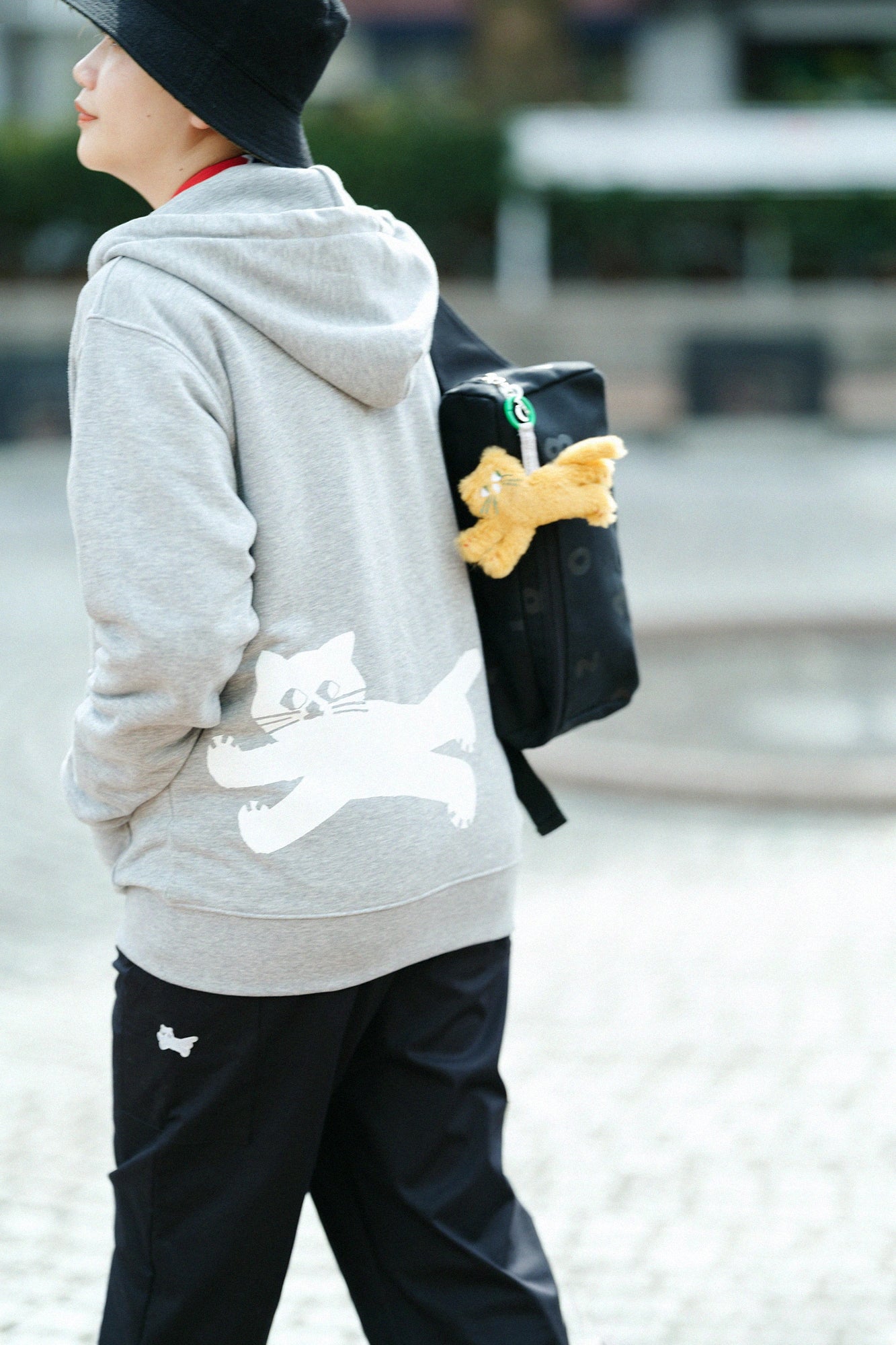 【官網限定】deportare ZIP UP運動帽T [9.7]/混灰色