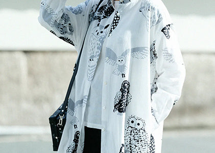 （Yousou．）高島縮 20/20 グランシャツワンピース